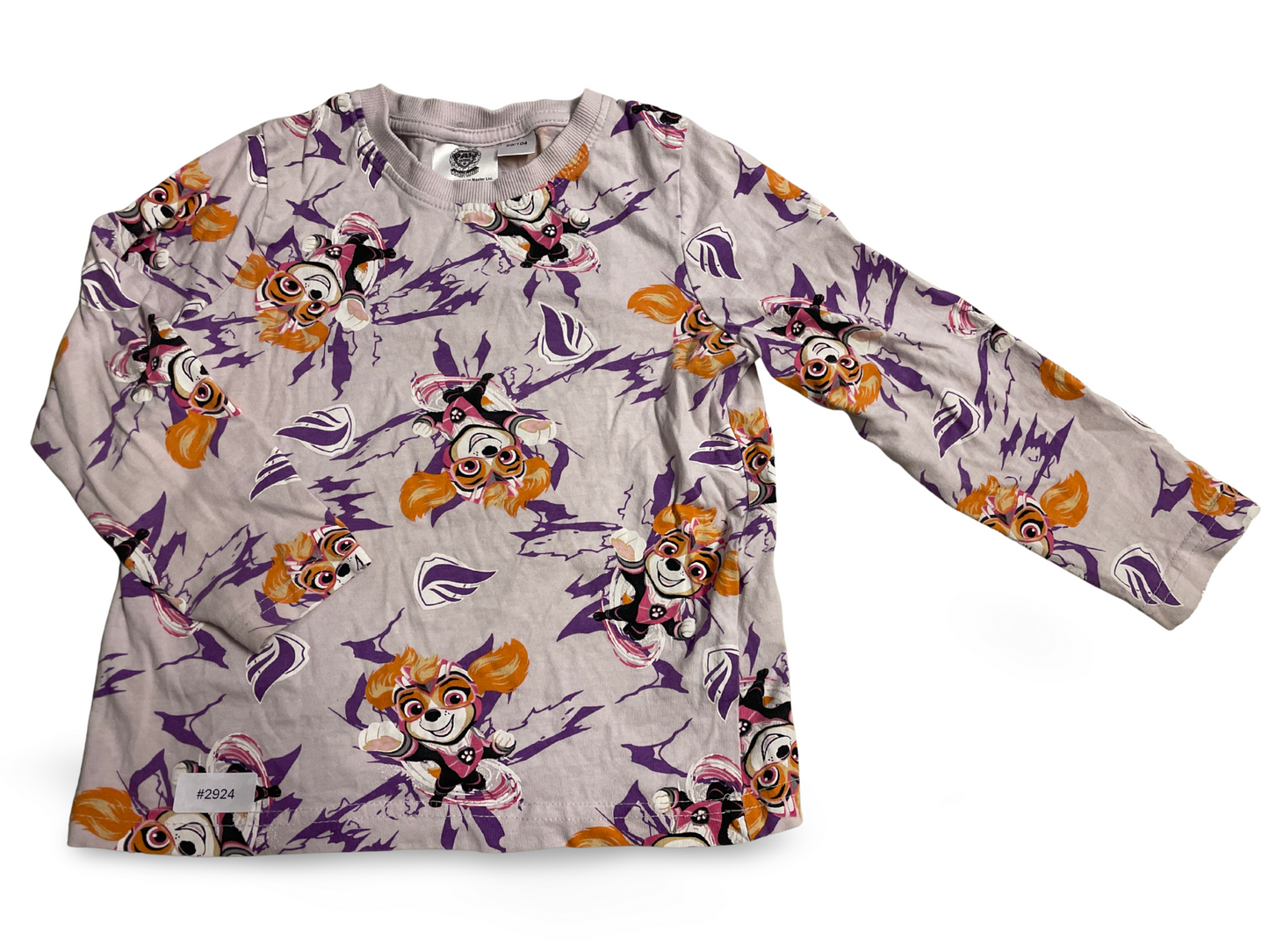 Langarmshirt mit Welpenmotiv - Gr. 98