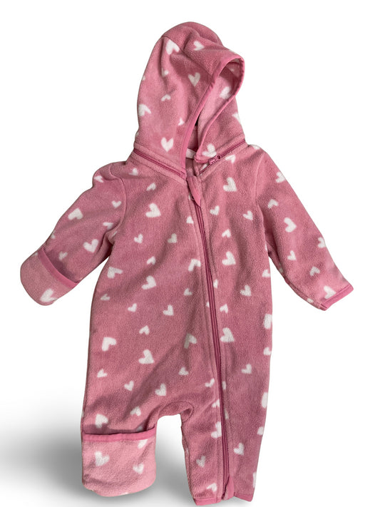 Strampler lang (Fleece) - Gr. 62/68