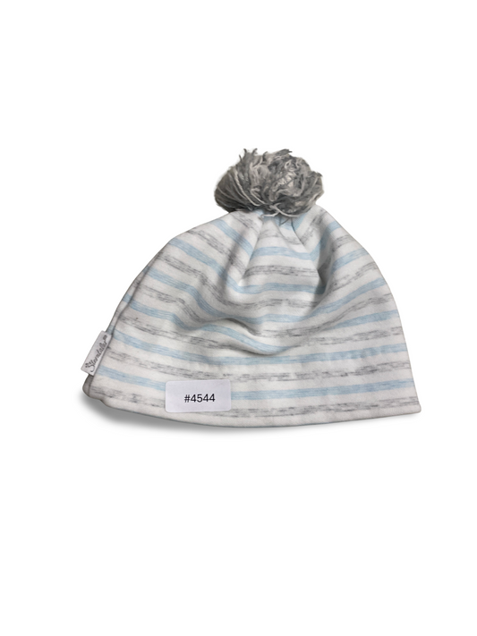 Babymütze mit Bommel - Gr. 62