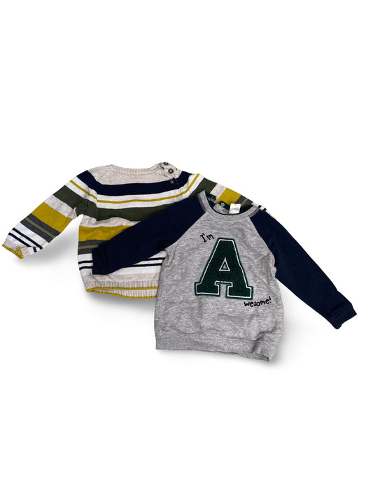 2er Bundle - Pullover - Gr. 80