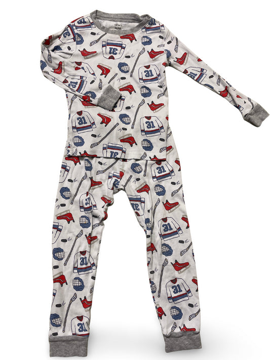 2er Set - Pyjama lang Eishockey- Gr. 104