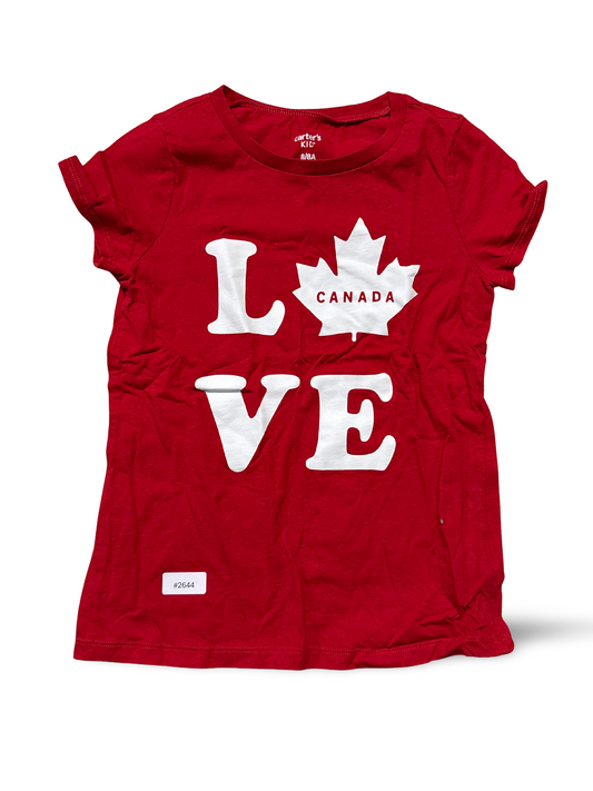 T-Shirt mit Canada Love Print - Gr. 128