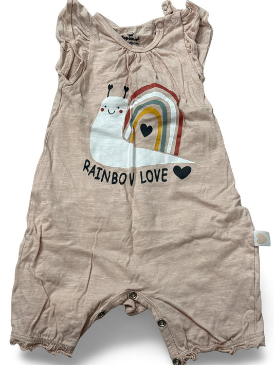 Strampler kurz - Gr. 74/80