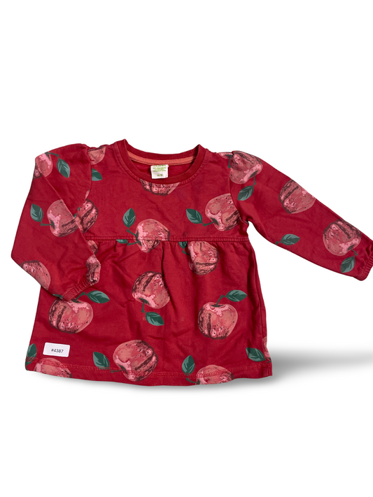 Rote Apfeltunika - Gr. 92