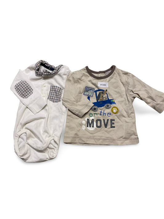 2er Bundle Babybekleidung - Gr. 56