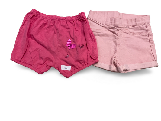 2er Bundle Shorts Rosa - Gr. 104