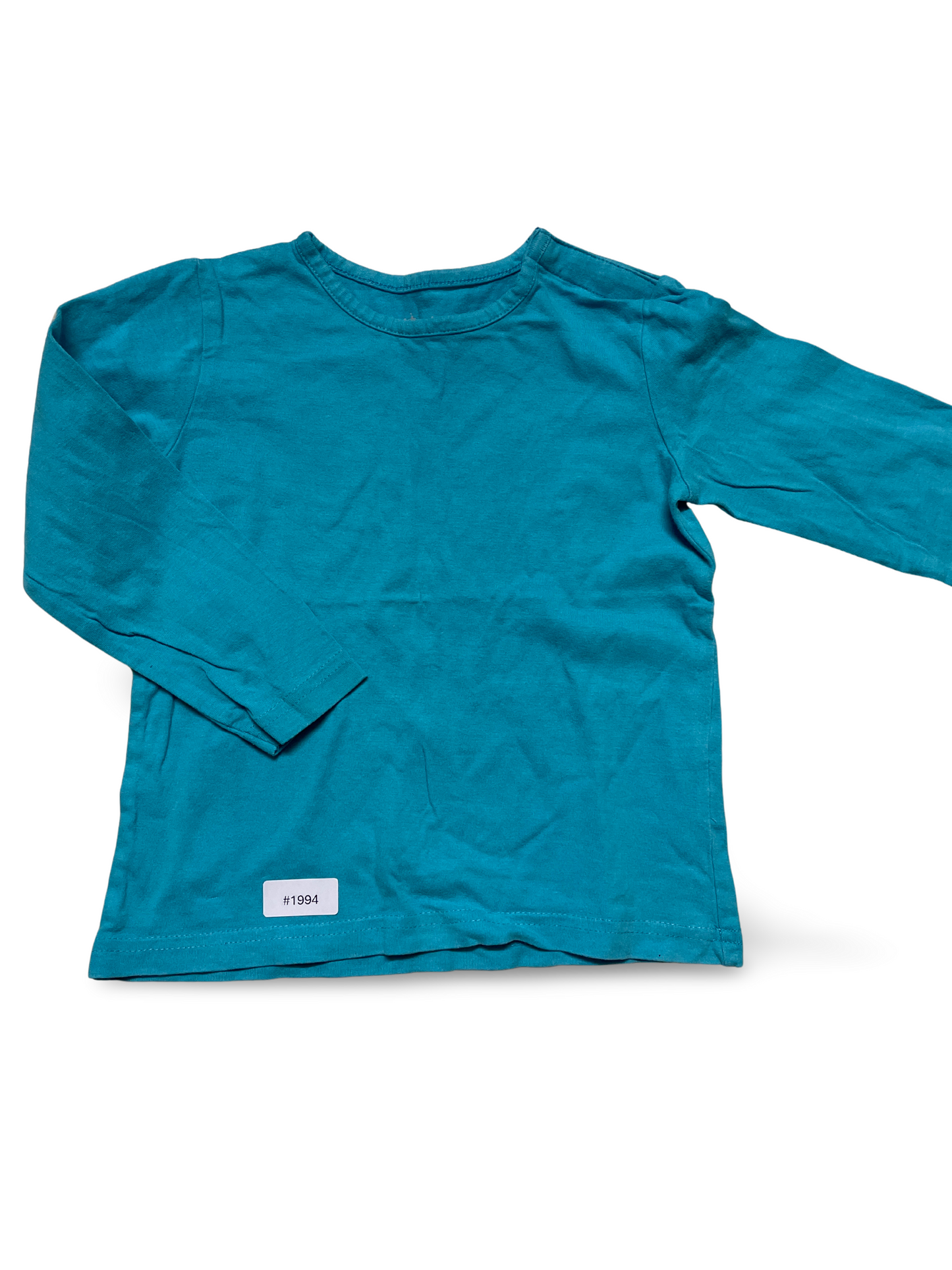 Langarmshirt türkis - Gr. 86