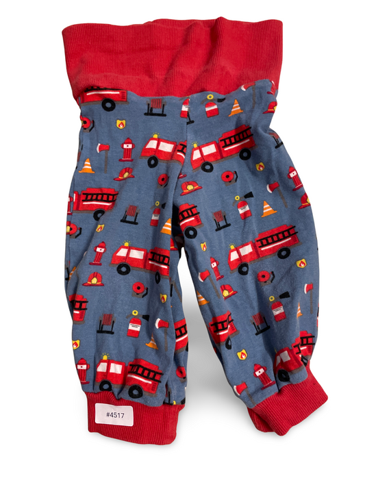 Kinder-Jogginghose mit Feuerwehrmotiv - Gr. 62