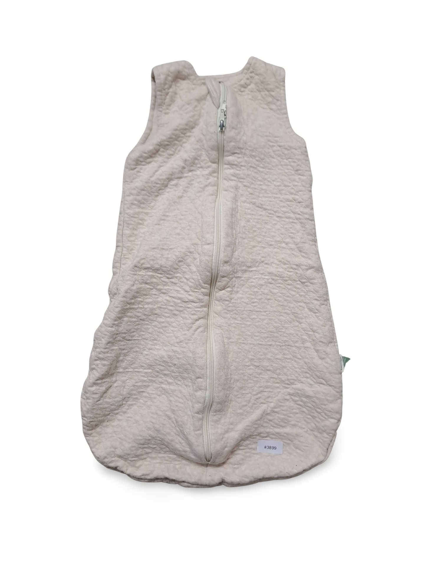 Ärmelloser Schlafsack rosa mit Reissverschluss - Gr. 56