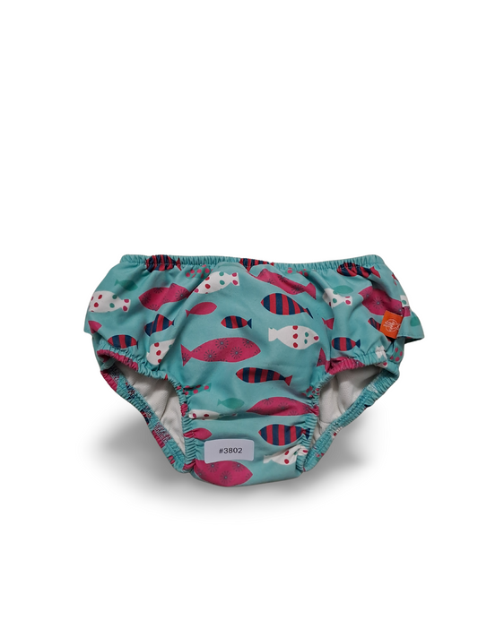 Schwimmwindel mit Fischmuster - Gr. 86