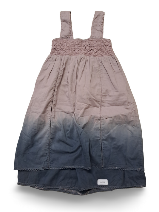 Trägerkleid Ombre Rosa-Blau - Gr. 110