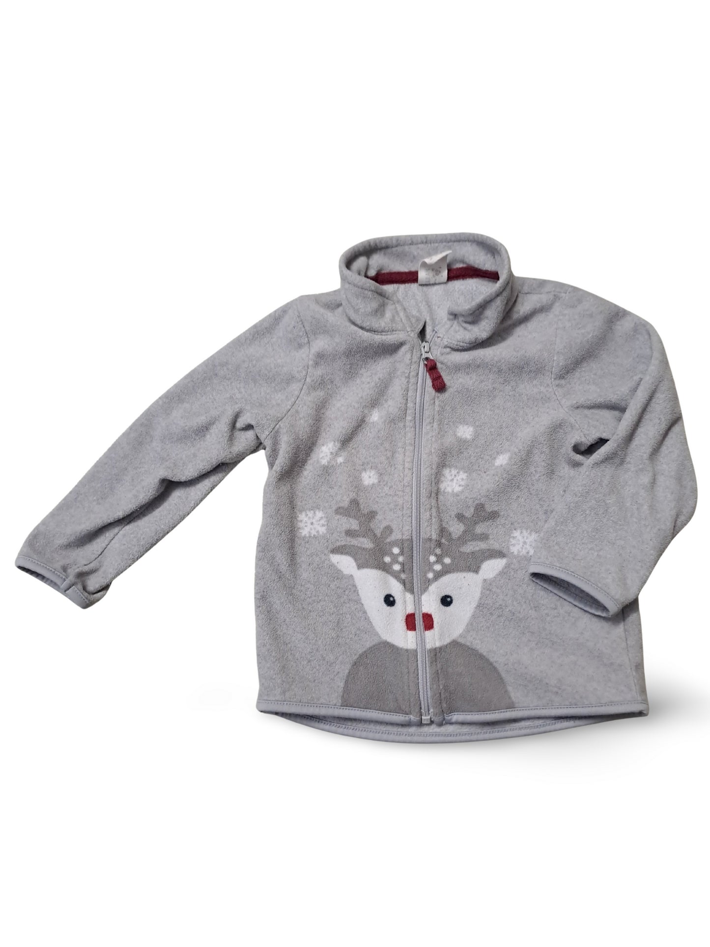 Fleecejacke Rentier - Gr. 80