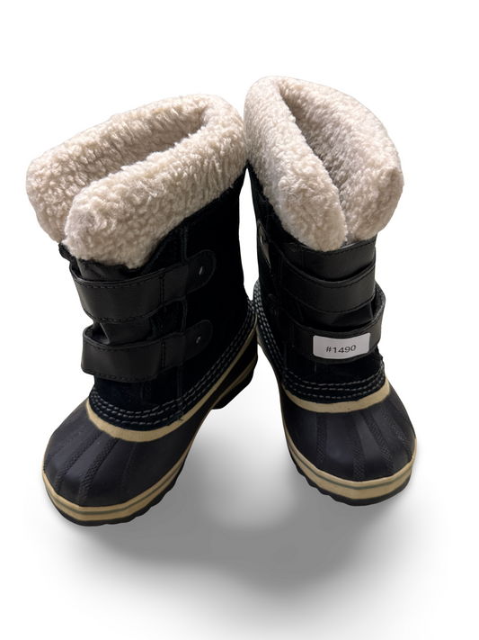 Gefütterte Winterstiefel - Gr. 27