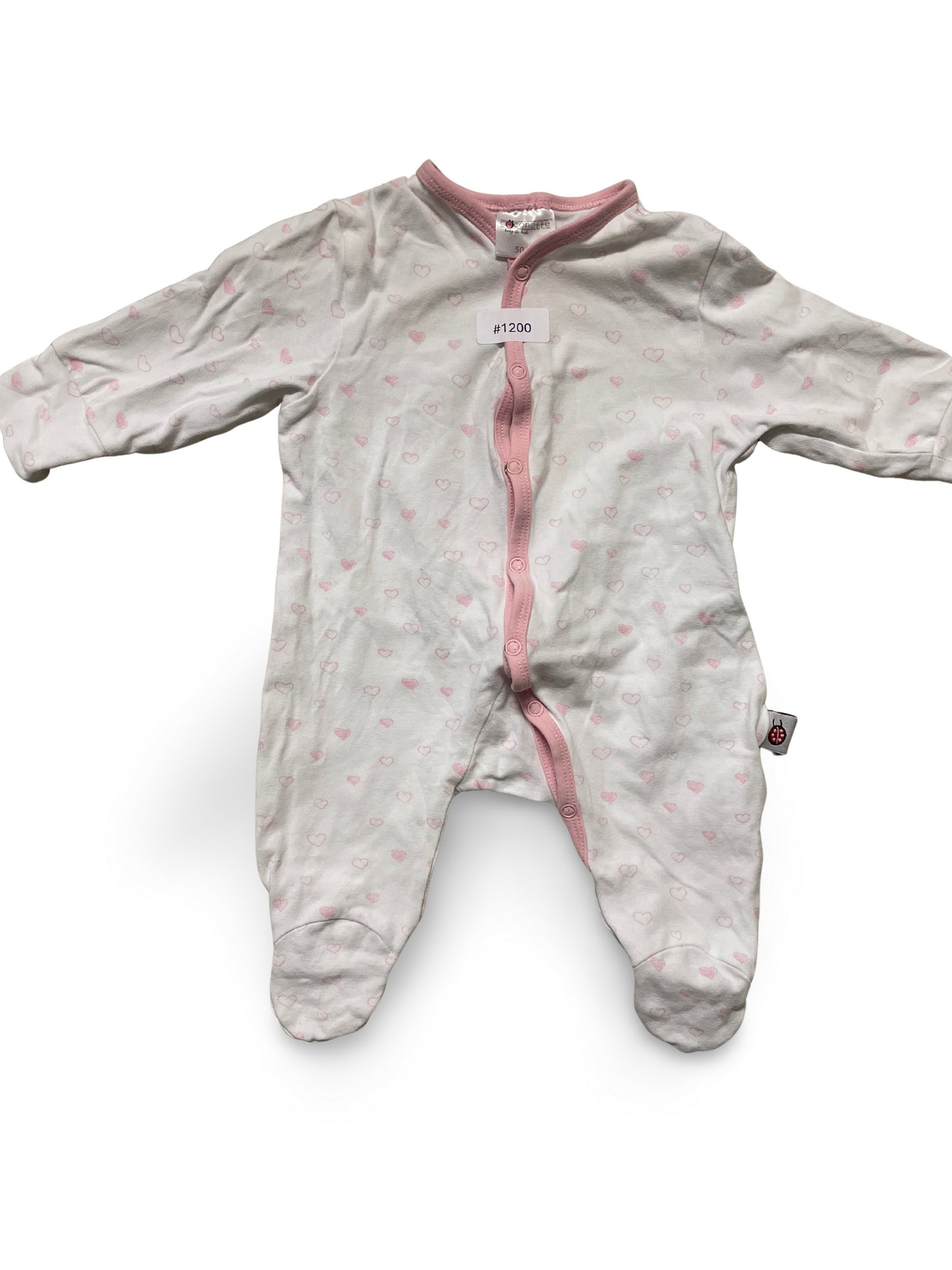 Overall mit Herzen - Gr. 56