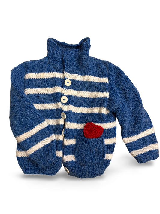 Wolljacke - ❤️ handmade by Grossi - Gr. 92