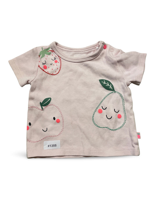T-Shirt mit Obst-Motiv - Gr. 62