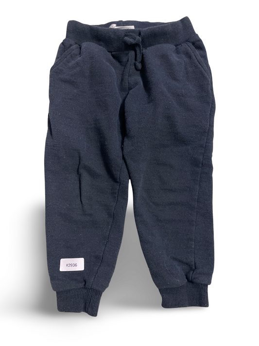 Dunkelblaue Jogginghose mit Kordel - Gr. 98