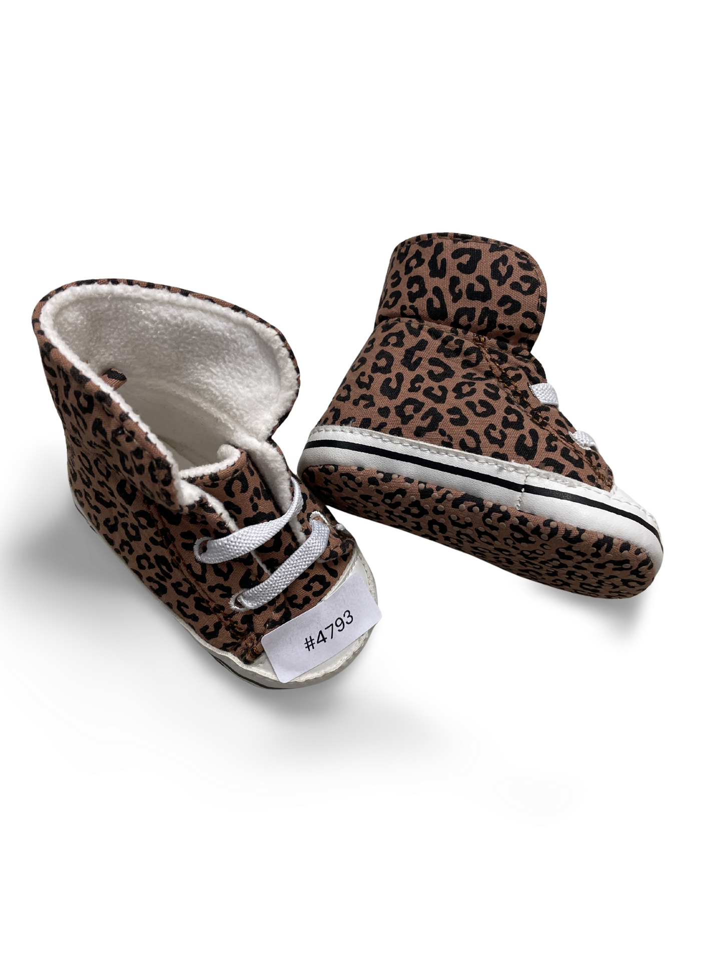 Baby Sneaker mit Leopardenmuster - Gr. 18