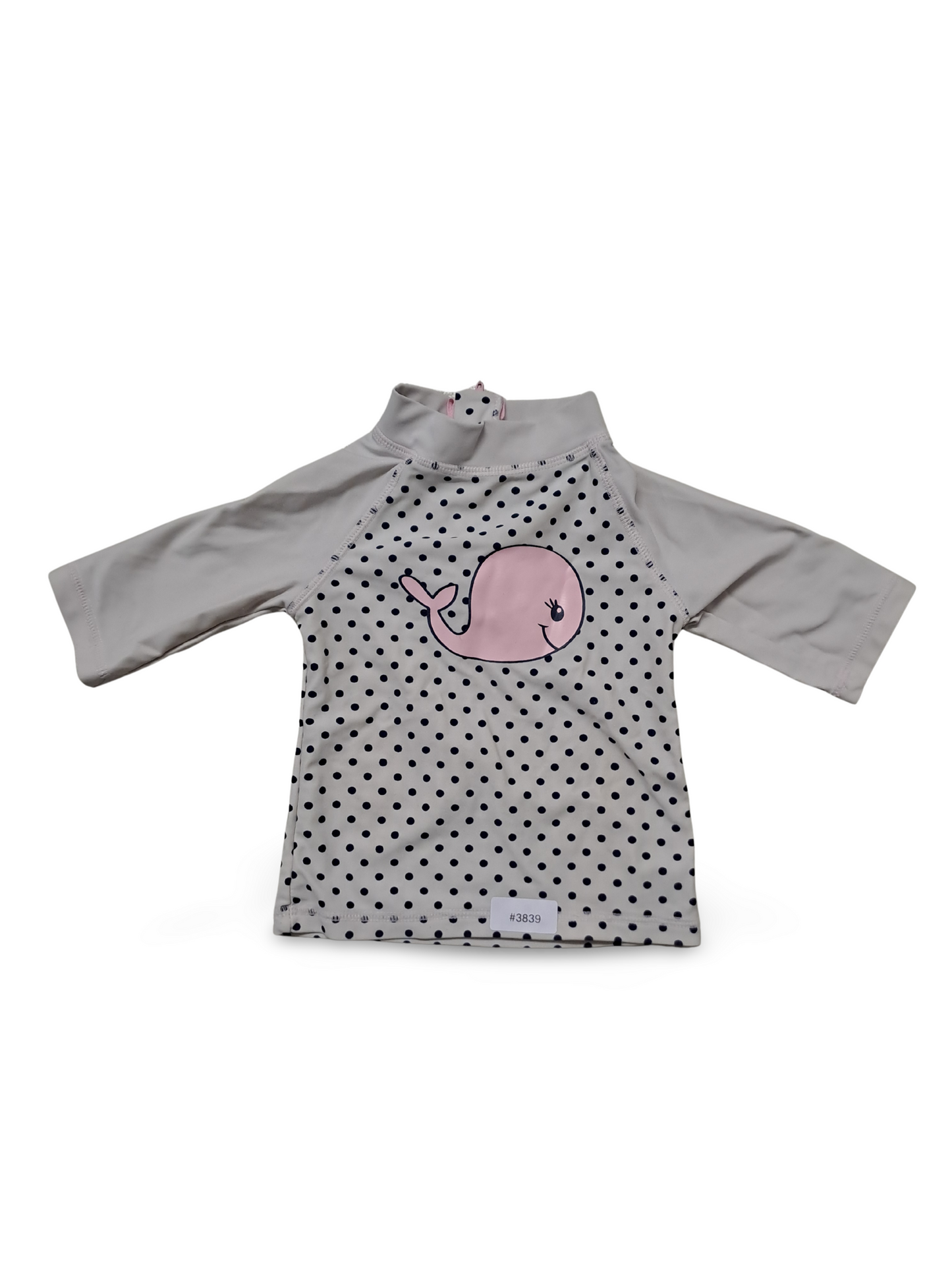 Langarm-Bade-Shirt mit Wal - Gr. 74