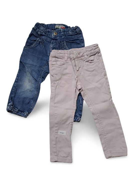 2er Bundle Jeans - Gr. 92