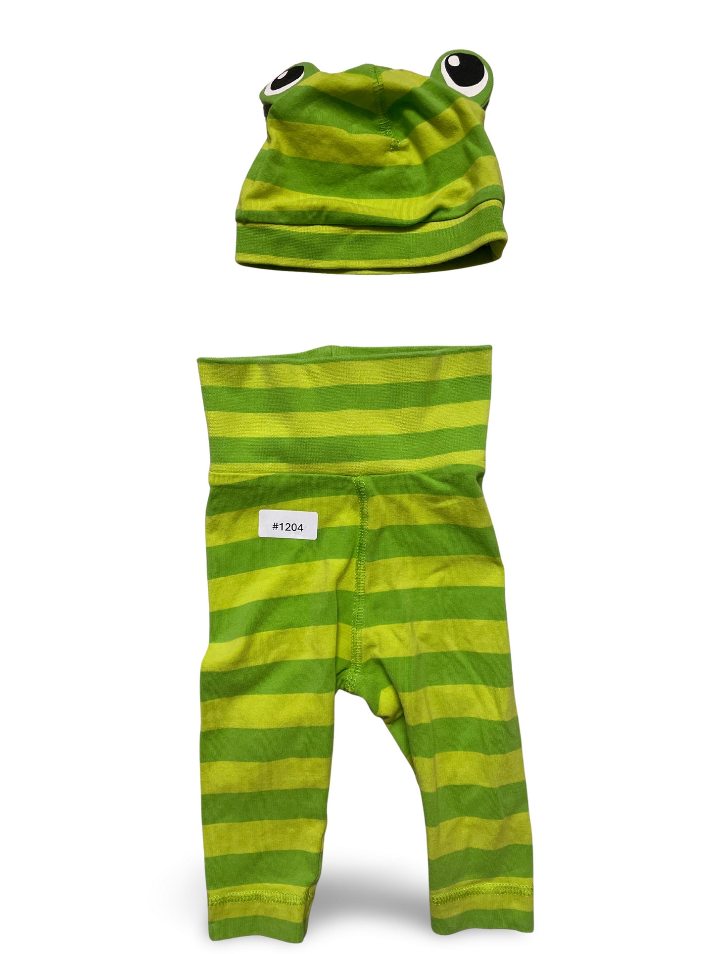 2er Bundle Froschmütze und Leggings - Gr. 62