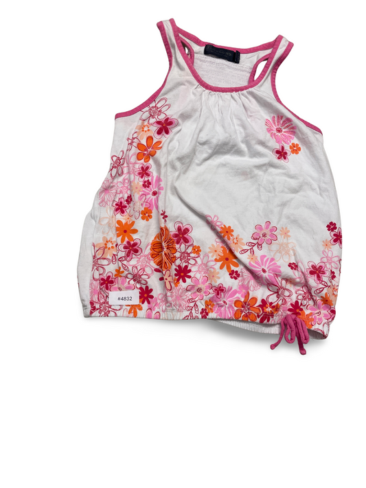 Ärmelloses Top mit Blumenprint - Gr. 122