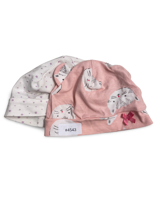 2er Bundle Babymützen - Gr. 62