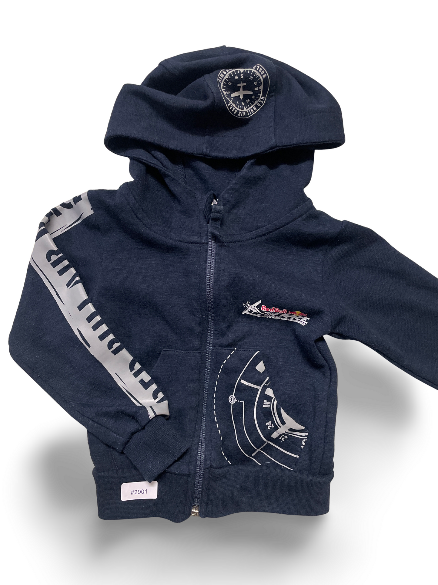 Kapuzenjacke mit Reissverschluss - Gr. 104