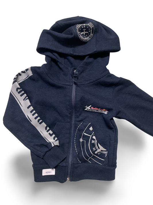 Kapuzenjacke mit Reissverschluss - Gr. 104