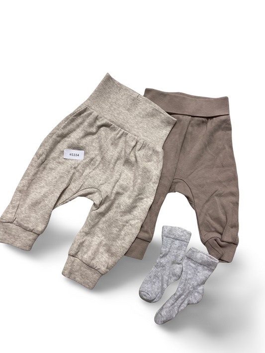 2er Bundle Strumpfhosen Beige und Taupe - Gr. 50