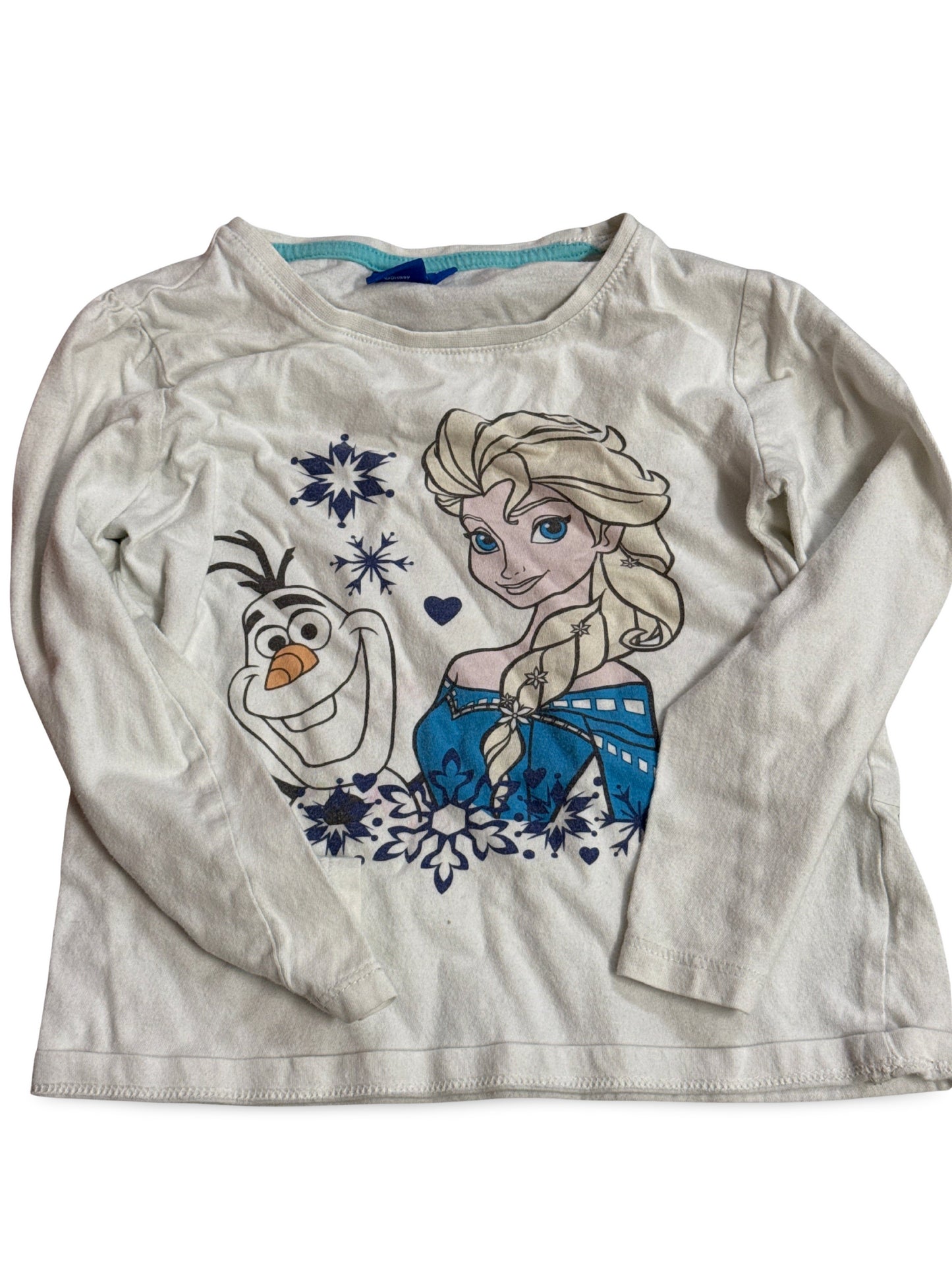 Elsa &amp; Olaf Shirt - Size 110