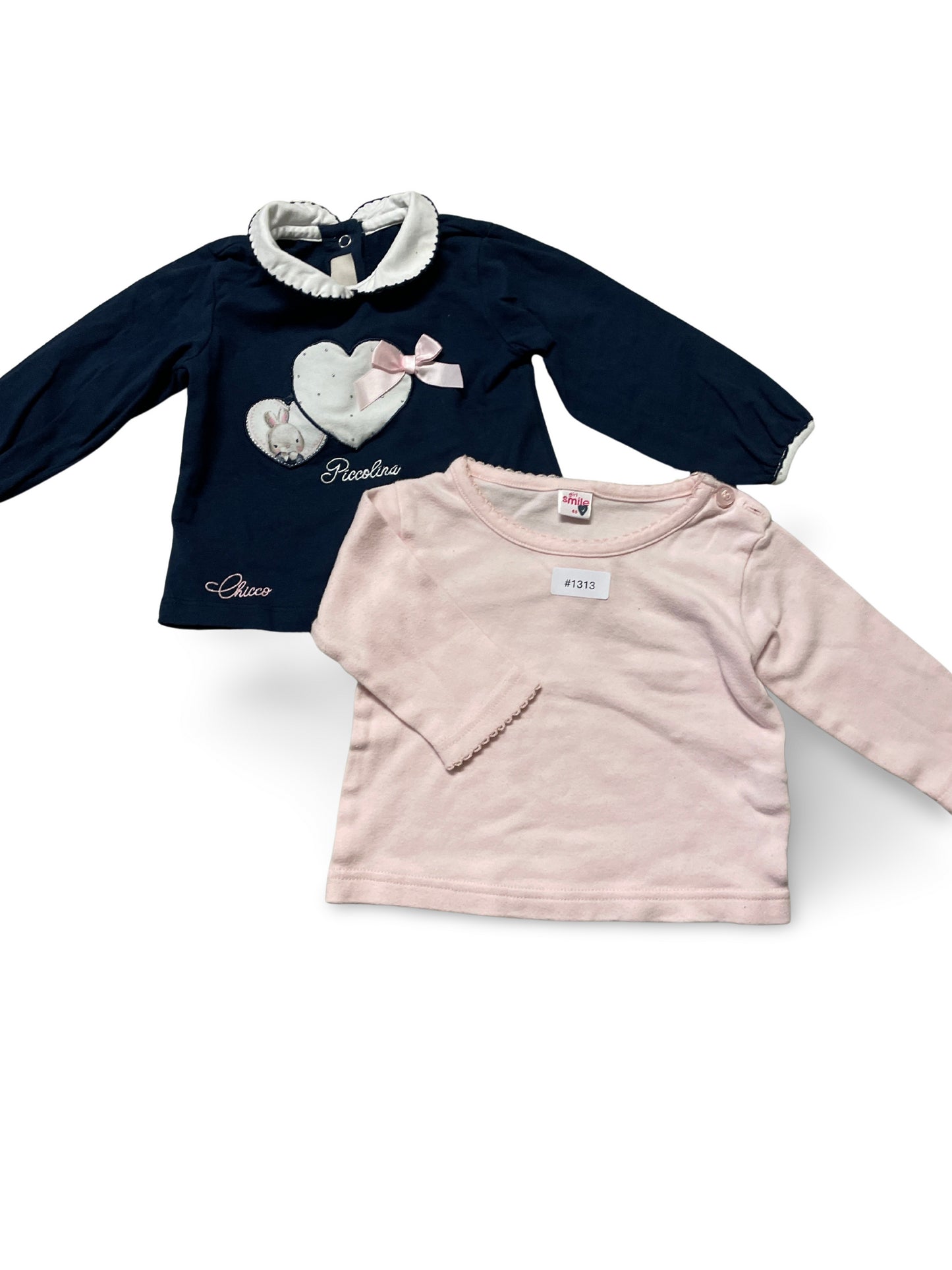 2er Bundle Langarmshirts - Gr. 68