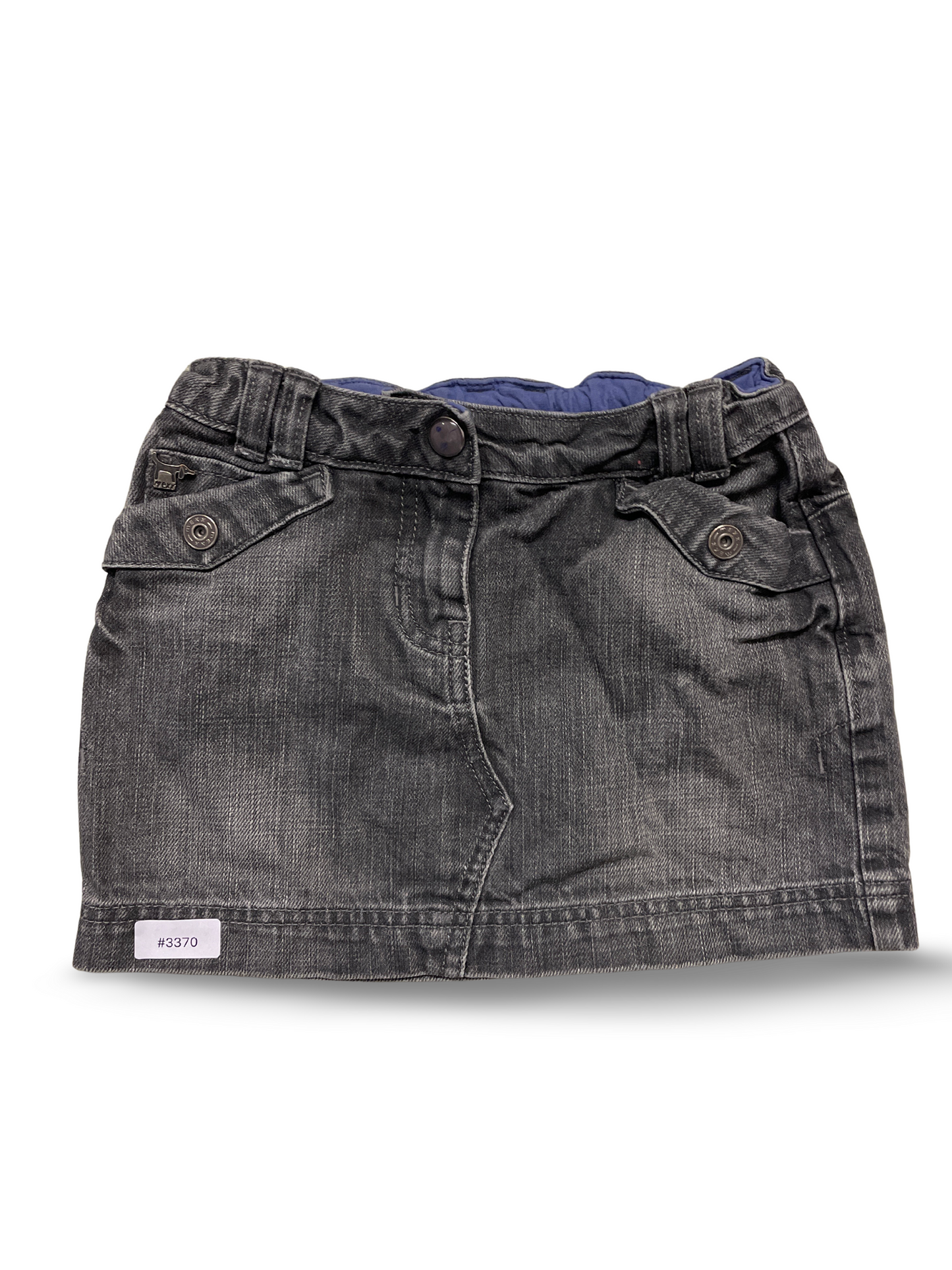 Jeansrock dunkelgrau - Gr. 122