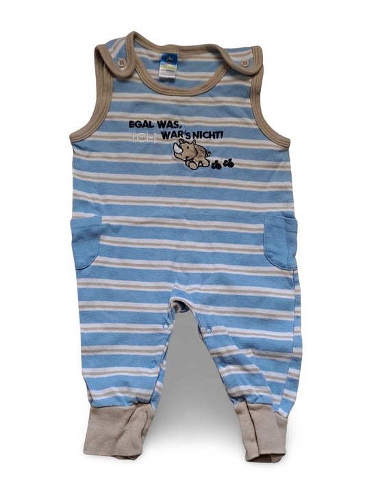 Strampler Nashorn - Gr. 62