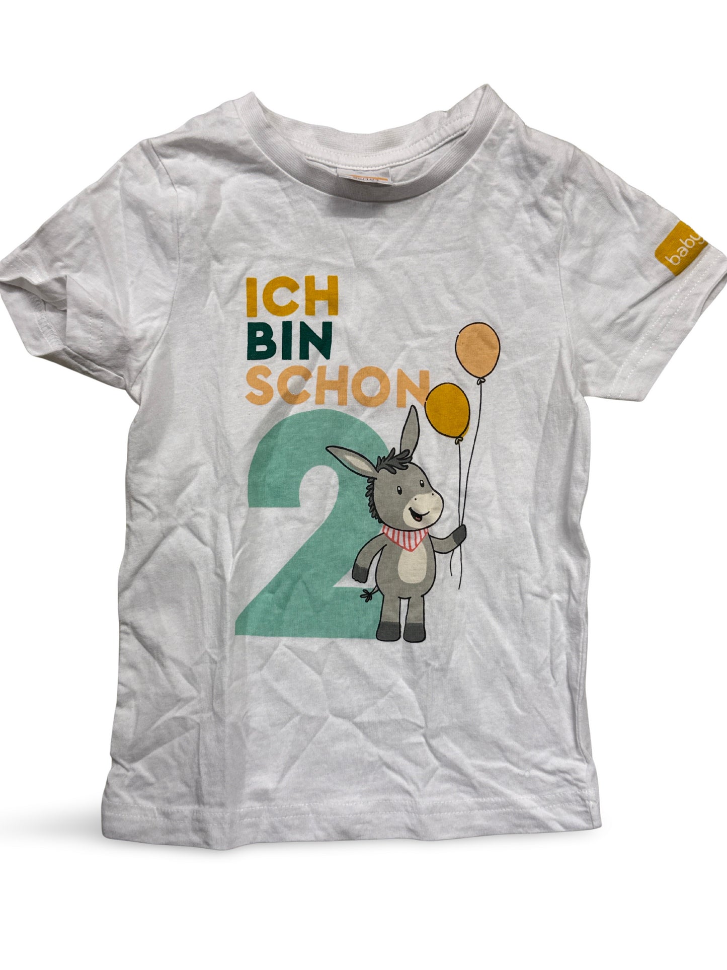T-Shirt - 2nd Birthday - Size 98