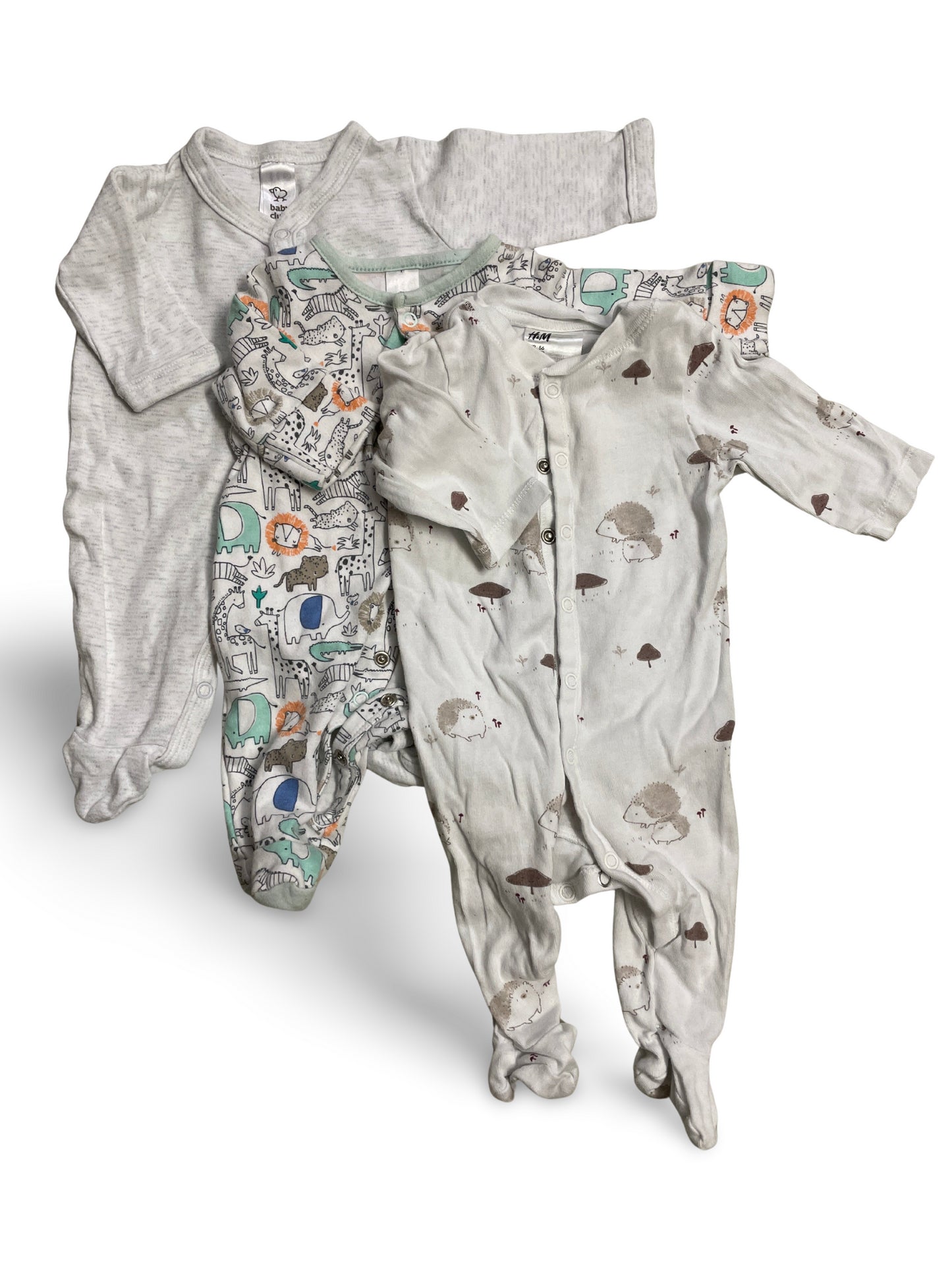 3er Bundle - Strampler lang - Gr. 56