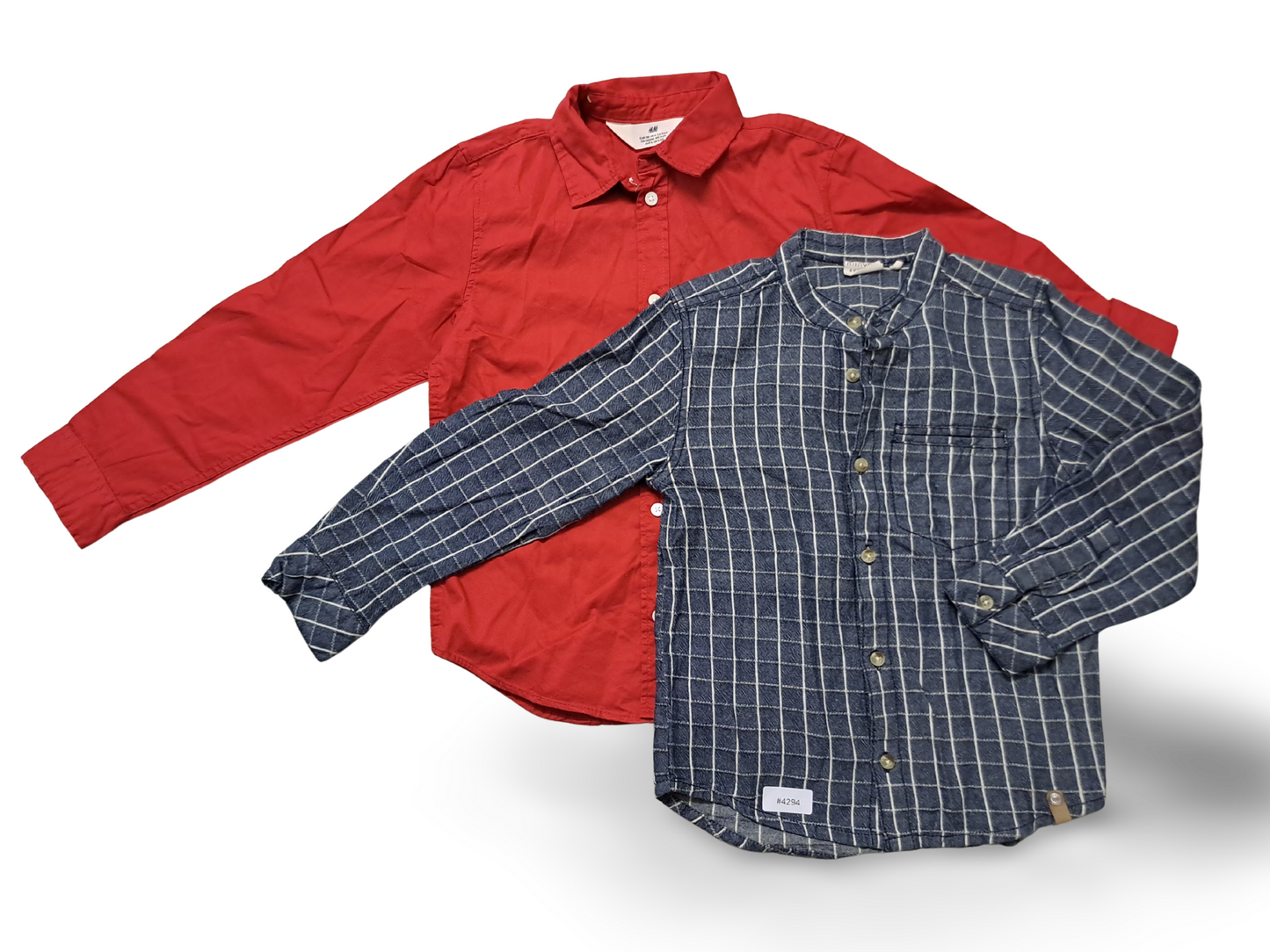 2er Bundle Langarmhemden - Gr. 116