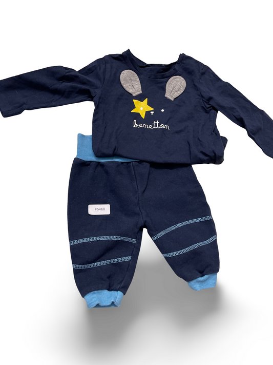 Sweatshirt mit Jogginghose - Gr. 52