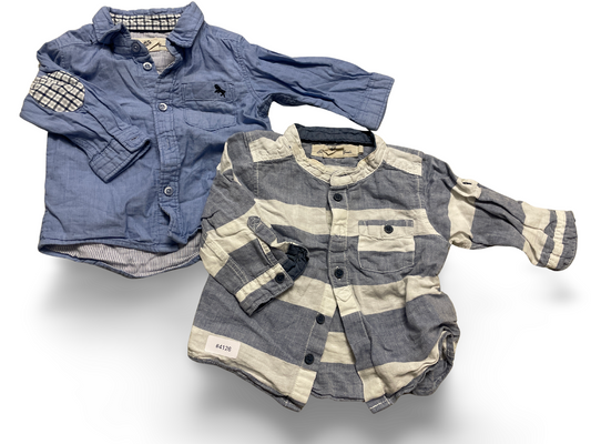 2er Bundle Langarmhemden - Gr. 68