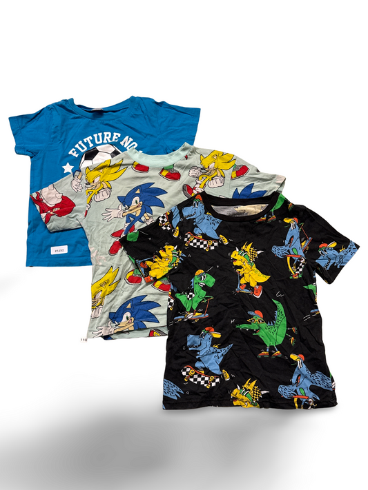 3er Bundle T-Shirt - Gr. 110