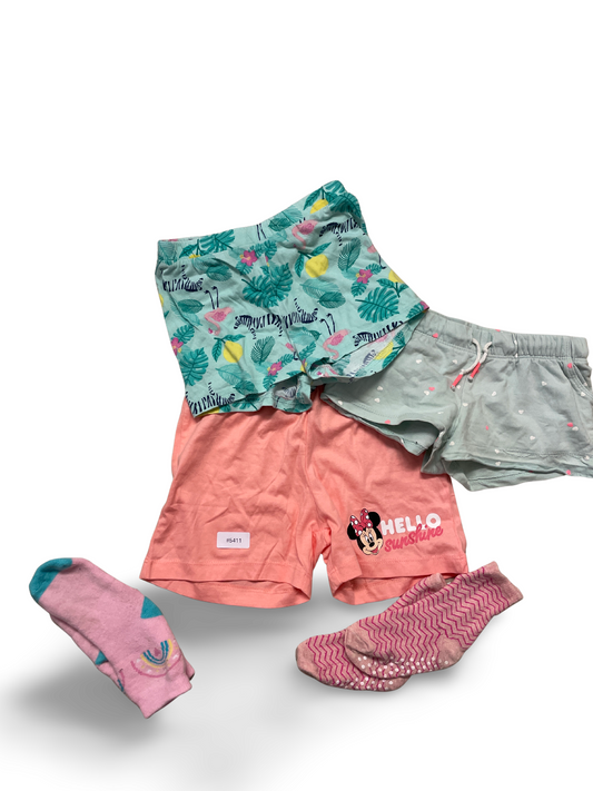 3er Bundle Shorts gemustert - Gr. 98