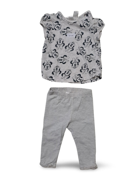 2er Set T-Shirt und Leggings - Gr. 74
