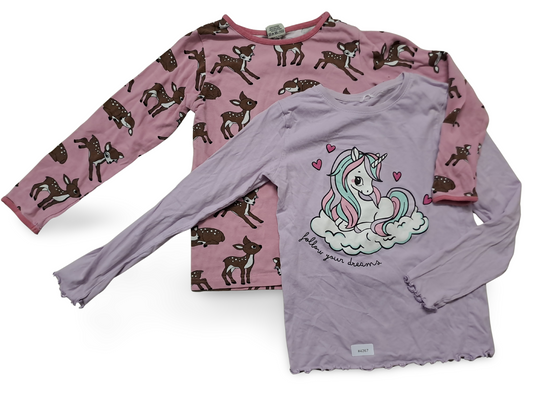 2er Bundle Langarmshirts - Gr. 122