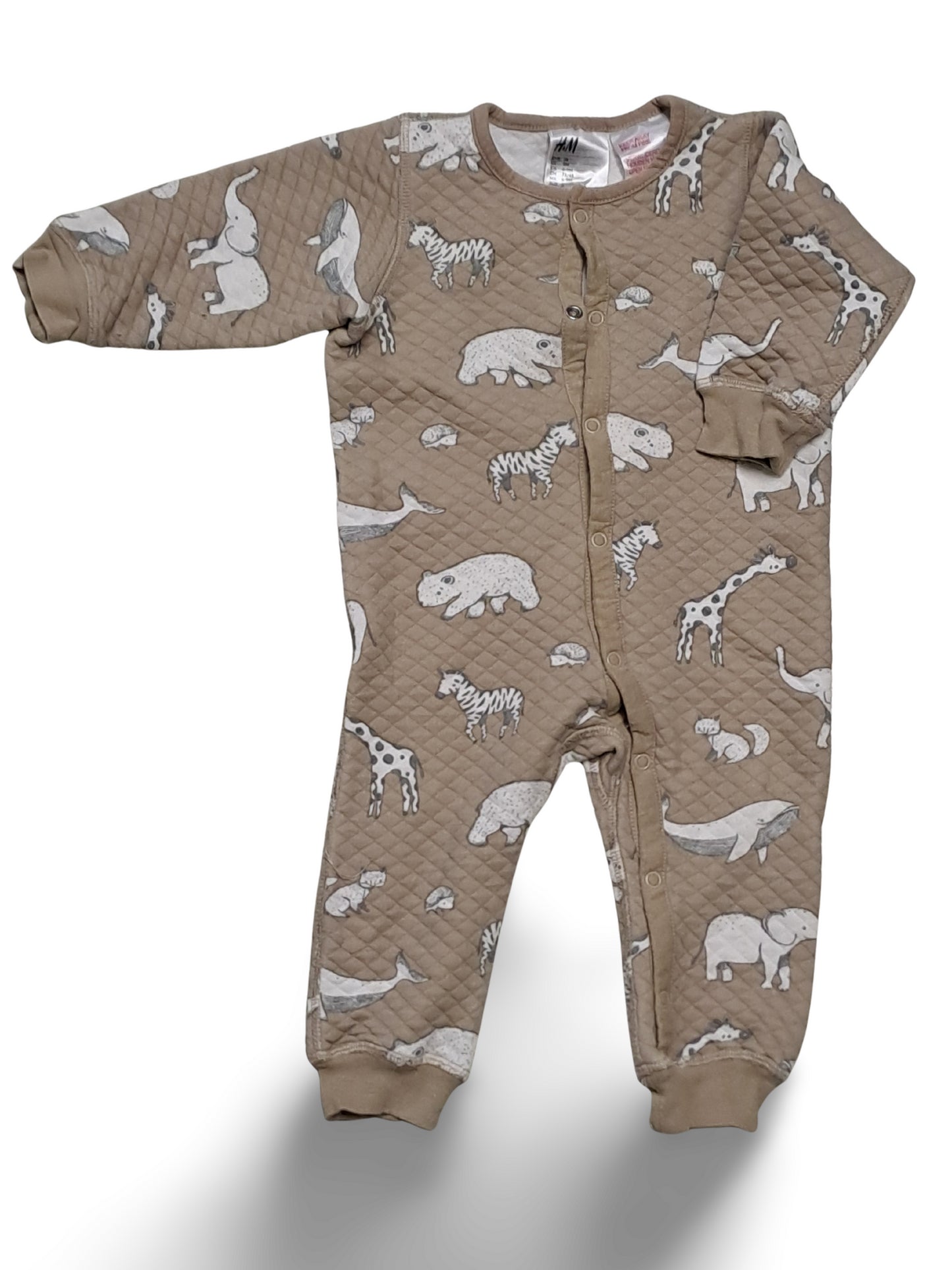 Strampler Tiere - Gr. 74