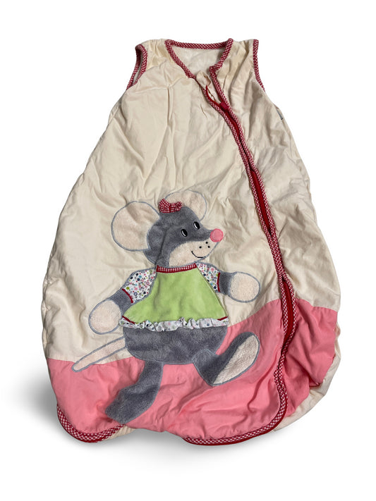 Schlafsack kurz Maus - Gr. 74