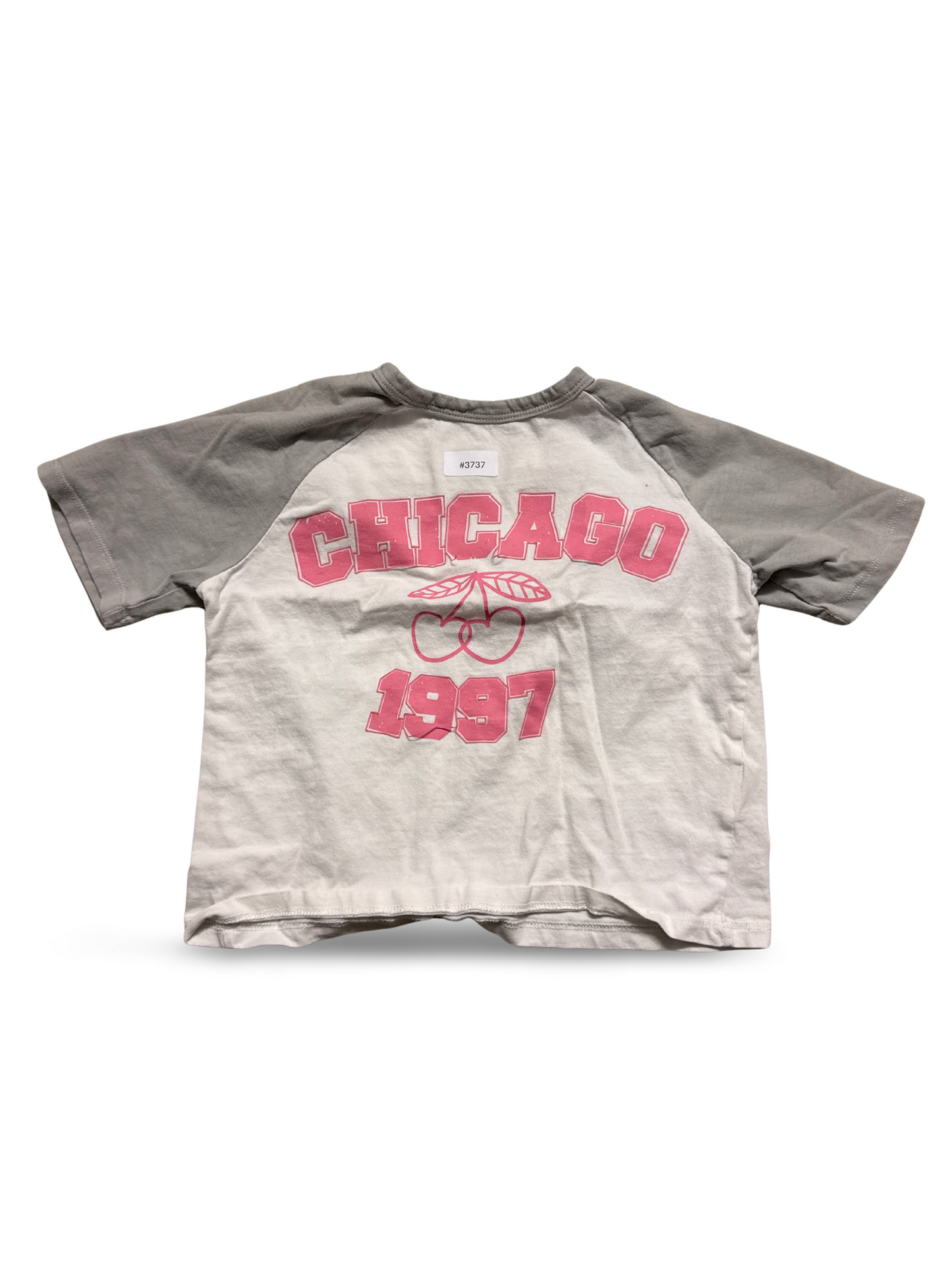 T-Shirt Chicago mit Kirschenprint - Gr. 122