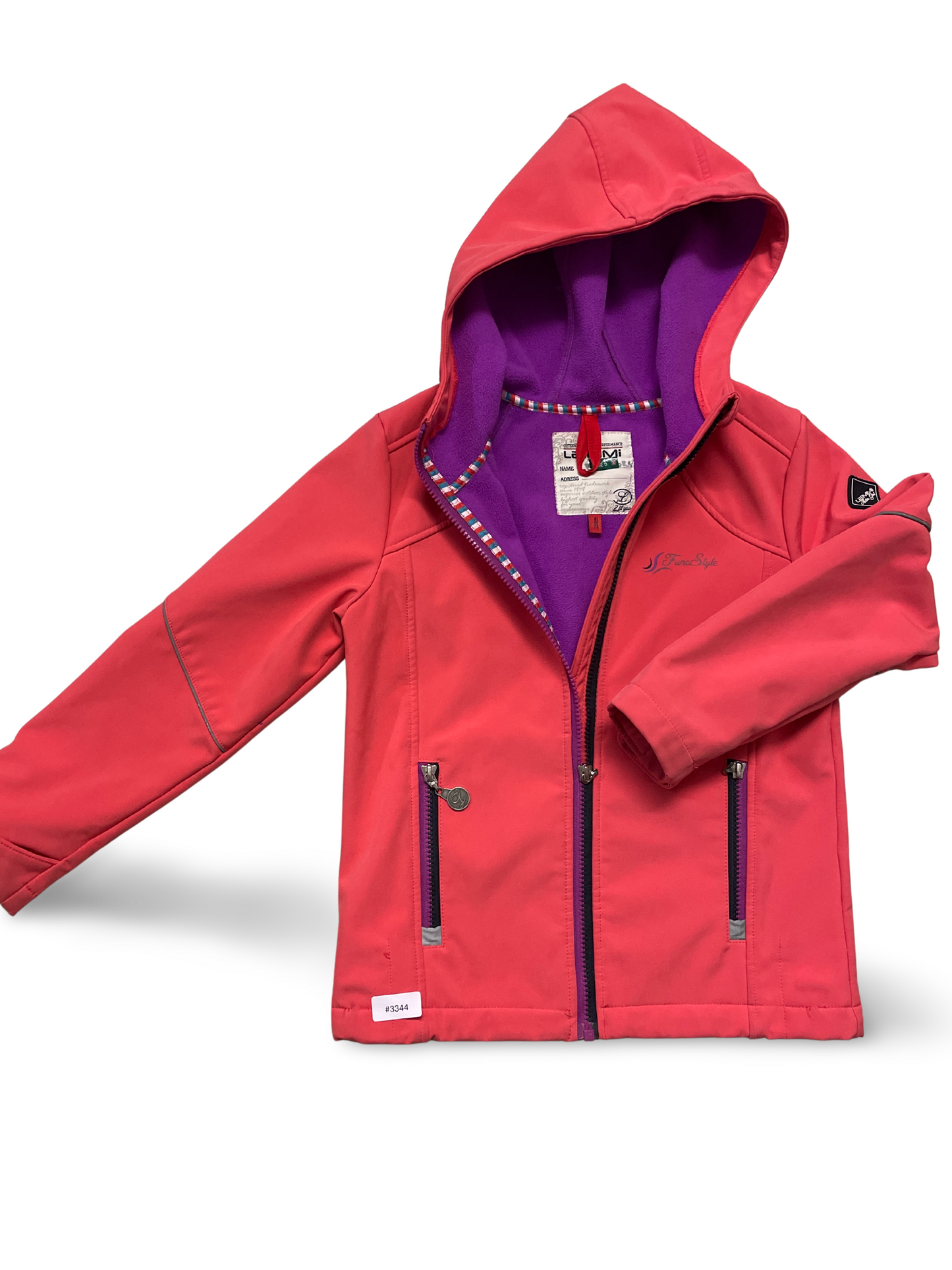 Softshelljacke mit Kapuze - Gr. 128