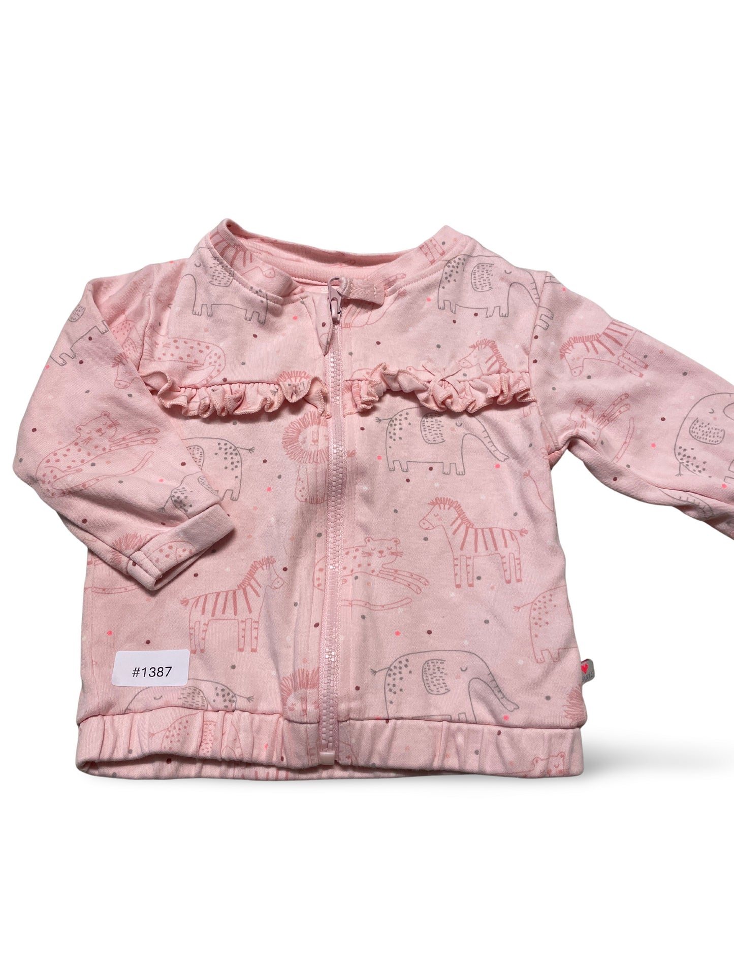 Jacke mit Tiermotiven - Gr. 62