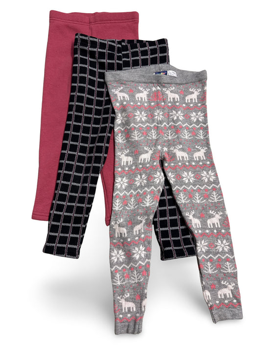 3er Bundle - Thermohose - Gr. 98