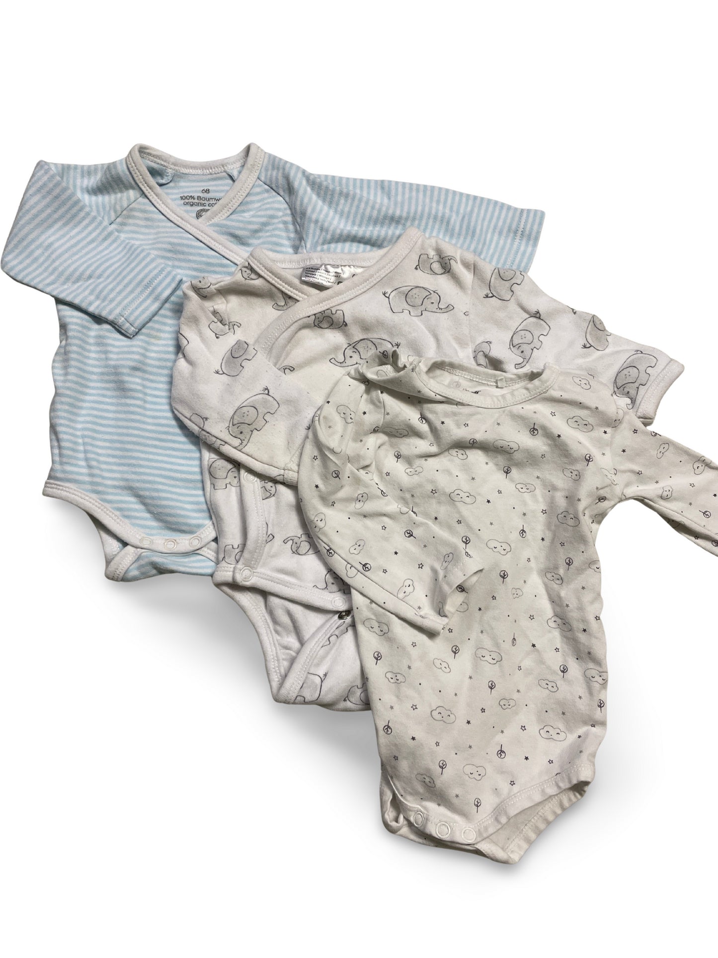 3er Bundle - Body lang - Gr. 68